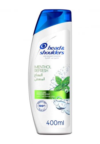 شامبو ضد القشرة بالنعناع المنعش 400 مل من هيد اند شولدرز  Head & Shoulders Refresh Anti-Dandruff Shampoo