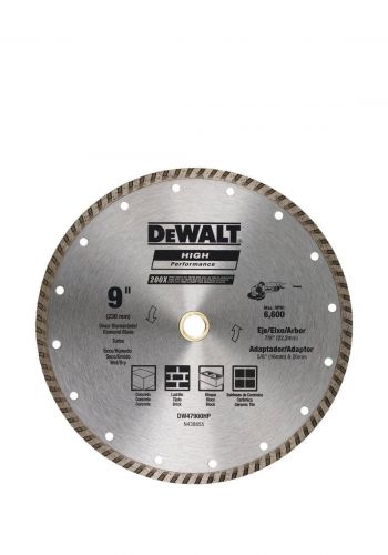 شفرة قطع  230 ملم من ديوالت  Dewalt DW47900HP iamond Blade Turbo