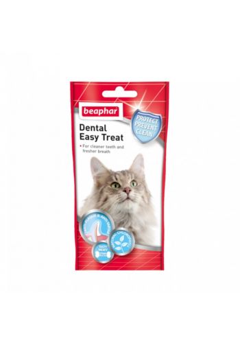 مغلف مكافئة للقطط 35 غم من بيفار   Beaphar bea dental cat treat