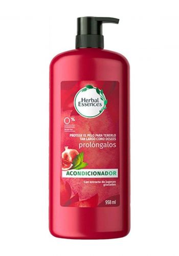 بلسم مغذي للشعر التالف بخلاصة الرمان 958 مل من هيربل Herbal Essences Prolongalos Acondicionador 
