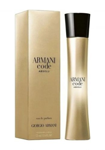 عطر نسائي 75 مل من جورجيو ارماني Giorgio Armani Code Absolu Women's Eau De Parfum Spray