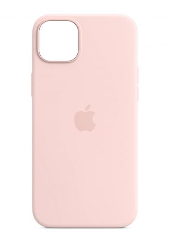 حافظة سليكون لجهاز ايفون 14 بلس  iPhone 14 Plus Silicone Case with MagSafe - Chalk Pink