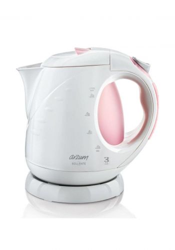 غلاية ماء كهربائية 2 لتر 2000 واط من ارزوم Arzum AR3015P Electric Kettle