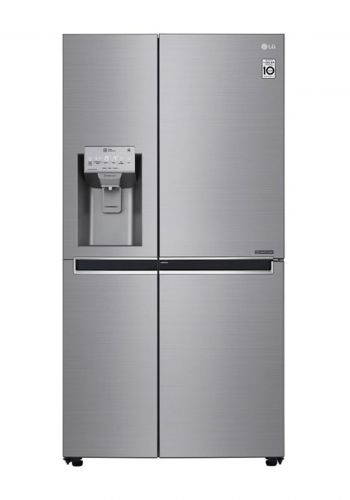 ثلاجة 26 قدم انستا فيو بابين جانبية من ال جي LG GCX-287TNB Refrigerator