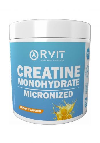 مكمل غذائي الكرياتين بنكهة الليمون 300 غم من رفيت Rvit Creatine Monohydrate Lemon Flavour