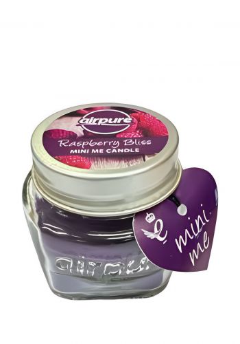 شمعة معطرة برائحة التوت والعنب والفراولة 50 غم من ايربيور Airpure Mini Me Candle - Raspberry Bliss
