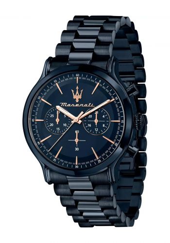 ساعة رجالية باللون النيلي 43 ملم من مازيراتي Maserati R8873618032  Epoca Watch
