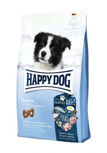 اكل جاف للجراء 4 كيلو  Happy dog dry food