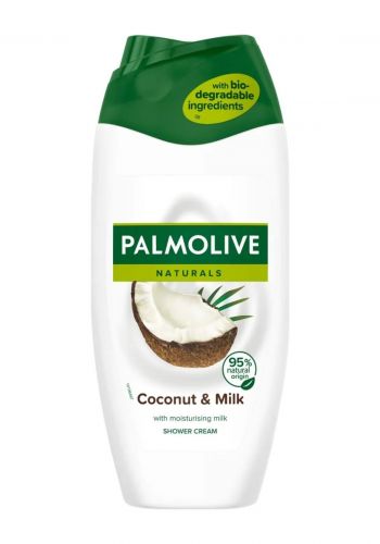 كريم الاستحمام لجميع انواع البشرة بخلاصة جوز الهند 250 مل من بالموليف Palmolive Coconut Shower Cream