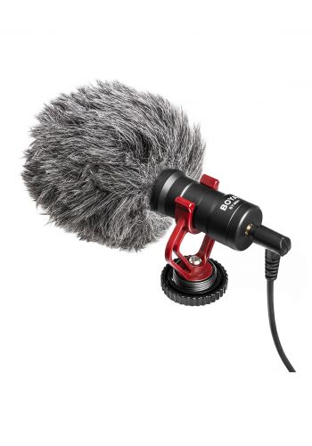 مايكروفون مكثف سلكي 22 ملم  Boya BY-MM1 Shotgun Microphone