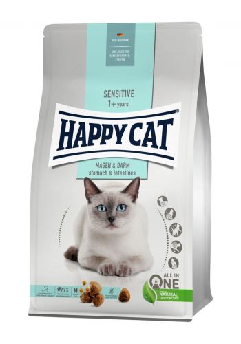 طعام جاف للقطط التي تعاني من اضطرابات في الجهاز الهضمي 1.3 كغم من هابي كات Happy Cat Sensitive Stomach & Intestines