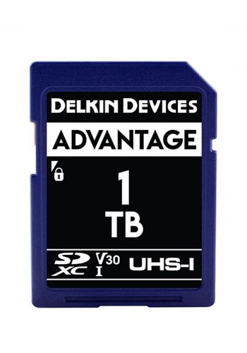 Delkin Devices DDSDW633-1TB Advantage UHS-I SDXC Memory Card 1TB بطاقة ذاكرة من ديلكين