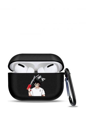 حافظة سماعة ايربود برو 2 بطبعة شخصية سون غوكو من انمي دراغون بول زد  Silicon Anime Airpods Pro 2 Case