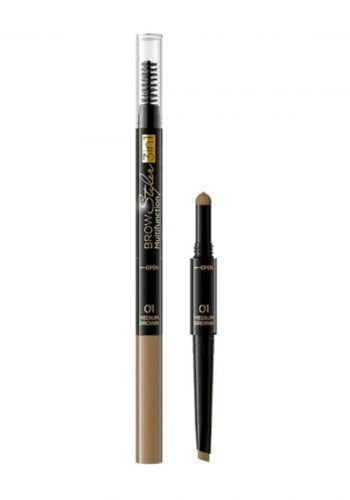 قلم تحديد وملئ الحاجب من ايفلين Eveline no.01 Brow Styler - Medium Brown