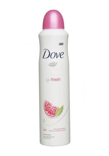 معطر جسم للنساء  بالرمان 250 مل من دوفDove Women Deospray - Go Fresh- Pomegranate