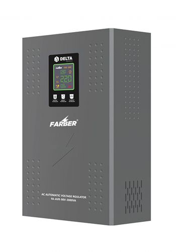 Farber AVR-90V-3KVA Voltage Regulatorمنظم فولتية من فاربر
