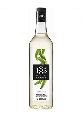 شراب النعناع 1 لتر من 1883 ميزون روتين 1883 Maison Routin Peppermint Syrup 