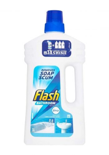 سائل منظف الحمام 1 لتر من فلاش Flash Liquid Bathroom Cleaner