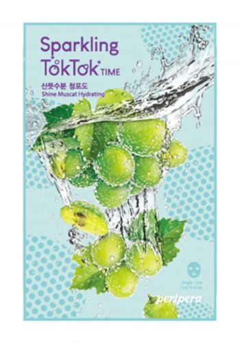 قناع ورقي من بريبيرا Peripera Sparkling Toktok Time Mask Sheet