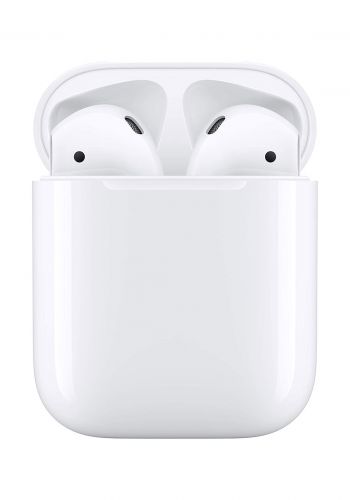 Apple AirPods (2nd Gen) with Charging Case - White سماعة رأس لا سلكية