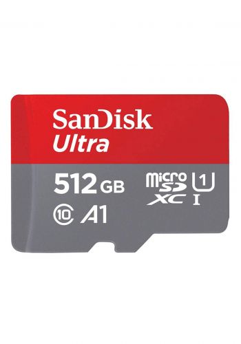 بطاقة ذاكرة من ساندسك SanDisk 512GB Micro SD Class 10 Memory Card
