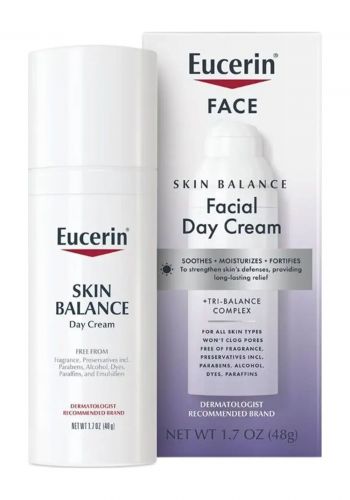 كريم وجه صباحي 48 غم من يوسيرين Eucerin Skin Balance Day Cream