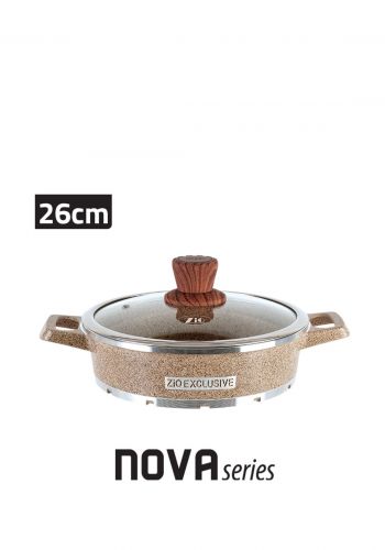 قدر طبخ جرانيت بقياس 26 سم من زيو Zio Z-8402-26 Nova Granite Cooking Pot