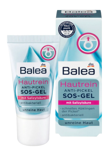 كريم علاج البثور وحب الشباب 15 مل من بيليا DM Balea Anti-Pimple Gel SOS Skin Pure 