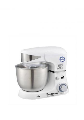 عجانة كهربائية 4 لتر 1000 واط من ديلموني Delmonti DL140-W Stainless Steel Stand Mixer