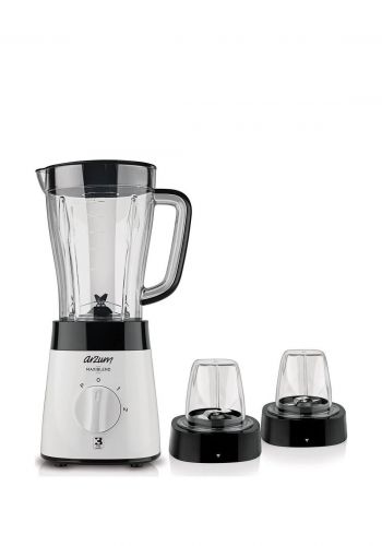 خلاط كهربائي مع مطحنة عدد 2 بسعة 1.5 لتر من أرزوم Arzum AR1057  Blender
