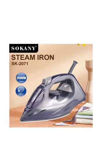 مكواة بخار كهربائية محمولة باليد بقدرة 2600 واط من سوكاني Sokany Steam Iron