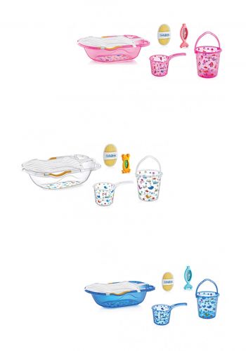 سيت استحمام 6 قطع للاطفال من بيبي جيم Babyjem Bath Set 6 Pieces