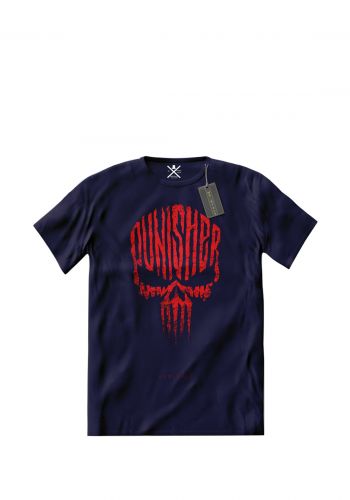تيشيرت رجالي نيلي اللون من مستر بلاك Mr Black Men's T-shirt