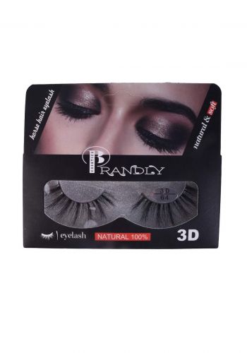 Brandly Cosmetics 3D no.64 False Eyelashes رموش صناعية