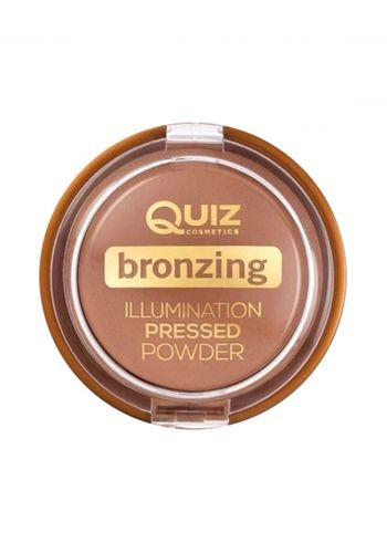 Quiz Bronzing Illuminating Powder No.02 Golden Tan 12g هايلايتر