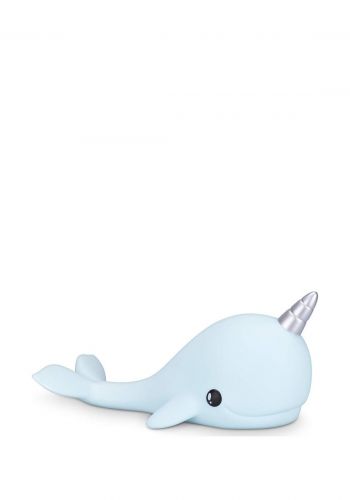 مصباح ضوء ليلي لغرف الأطفال بتصميم حوت البحر  من دينك Dhink Children's Narwhal LED Night 