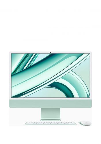 كمبيوتر مكتبي اي ماك Apple 24" iMac with Retina 4.5K display, Apple M3 chip with 8‑core CPU and 8‑core GPU, 8GB - 256GB with Magic Keyboard and Mouse
