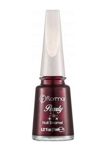 طلاء اظافر 11 مل ماروني اللون درجة pl068  من فلورمار Flormar Nail Enamel pl068 