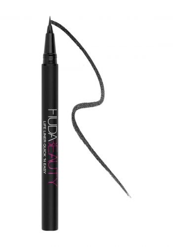 محدد عيون سائل اسود غامق اللون 1 مل من هدى بيوتي Huda Beauty Precision Liquid Eye Liner - Very Vanta
