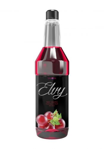 شراب مركز بنكهة العنب الاحمر 750 مل من سافورا ايلفي Savora Elvy  Red Grapes  Flavored Syrup
