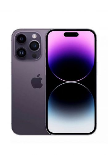 موبايل ايفون 14 برو ماكس من ابل  Apple IPhone 14 Pro Max single sim 6GB RAM 256GB -Deep Purple 