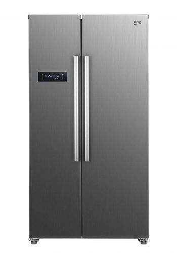 ثلاجة بابين 472 بخاخ فريز من بيكو Beko GNOF4331XP Refrigerator-Sliver