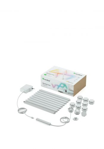 Nanoleaf Lines Starter Kit 9 Pack  نشرة ضوئية 9 قطع