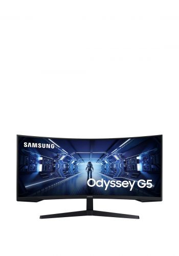 شاشة من سامسونك Samsung Odessy  LC34G55TWWMXZN 34 HDR Curved Monitor-Black