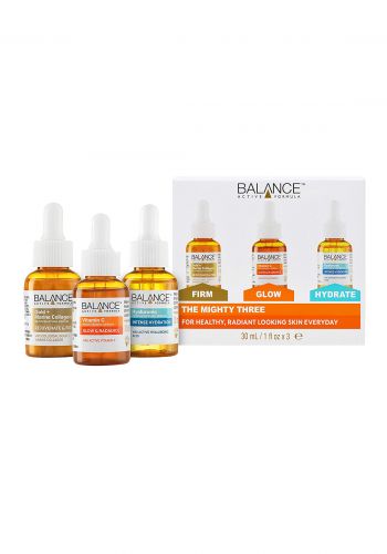  مجموعة سيروم لتفتيح البشرة وترطيبها 3 قطع من بالانس  Balance Brightening & Hydrating Serum Set of 3 pieces
