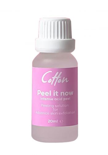 مقشر كيميائي 20 مل من كوتون Cotton Peel It Now Intense Acid Peel
