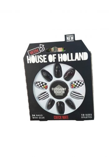 Elegant Touch House of Holland Nails Check Mate أظافر صناعية 