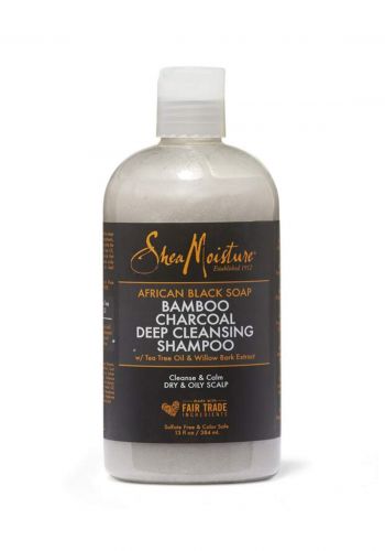 shea Moisture Soap Bamboo Charcoal Deep Cleansing Shampoo شامبو للشعر