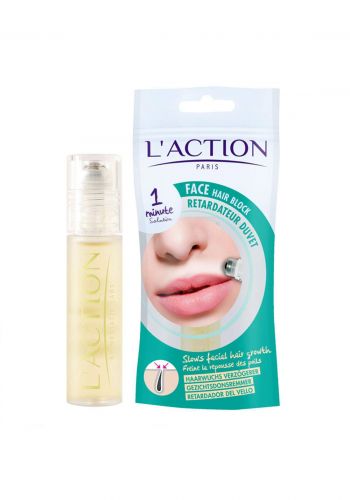 L'Action Paris Face Hair Block 10 ML مزيل ومؤخر نمو شعر الوجه