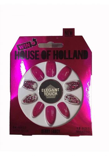 Elegant Touch House of Holland Nails Berry Fancy أظافر صناعية